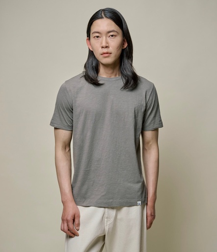 [SCT04.404] SCT04 Slub Pima Cotton T-Shirt | 404 vintage army 