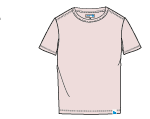 unisex T-shirt, PIMA SLUB cotton, 4,9oz/sq.yd., relaxed fit