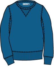 men's loopwheeled 2S48 sweatshirt heavy, 13,4oz, classic fit